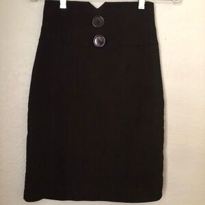 VTG 90s Spring Street Unlined Pencil Skirt XS?